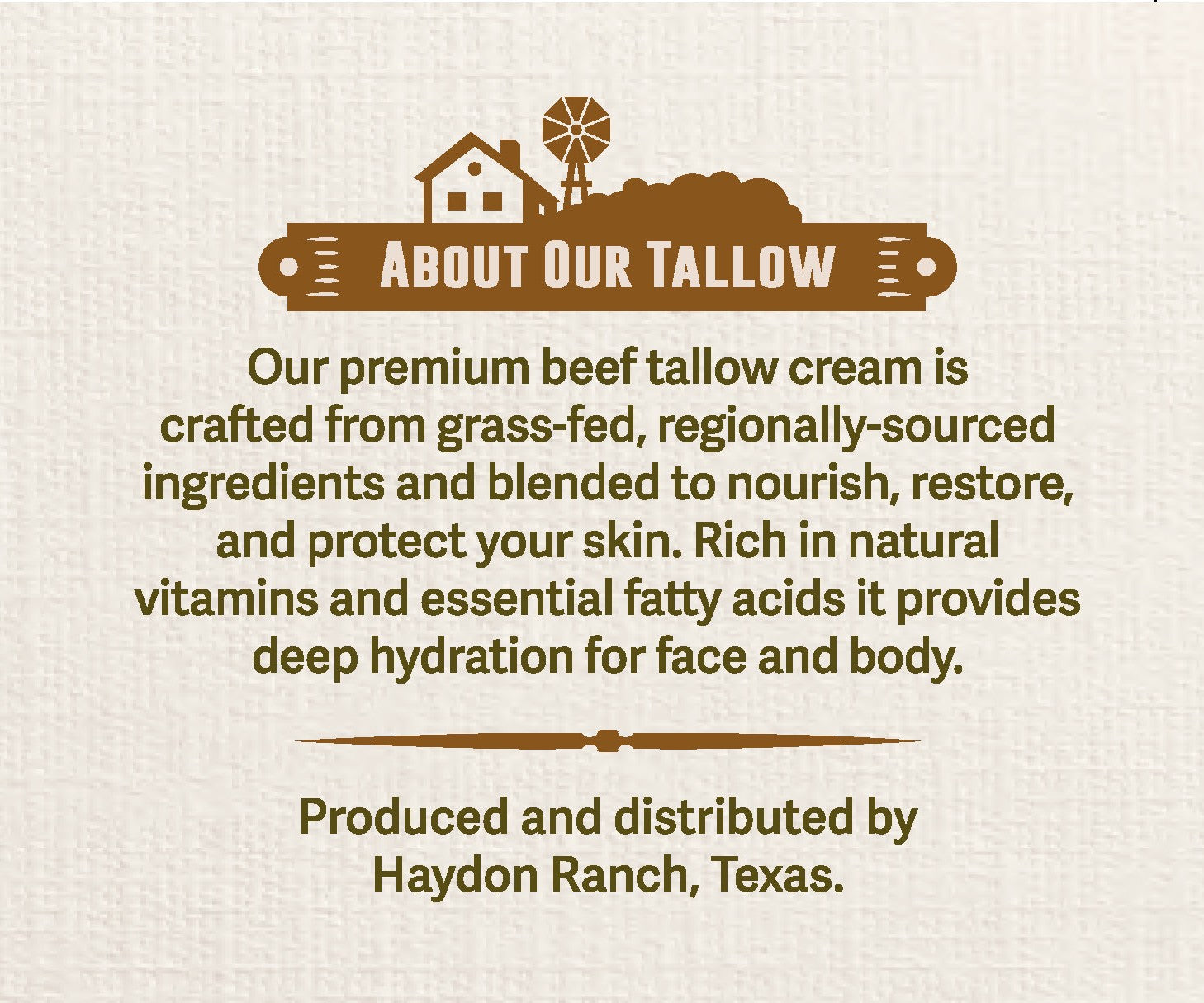 Citrus Beef Tallow Face & Body Cream